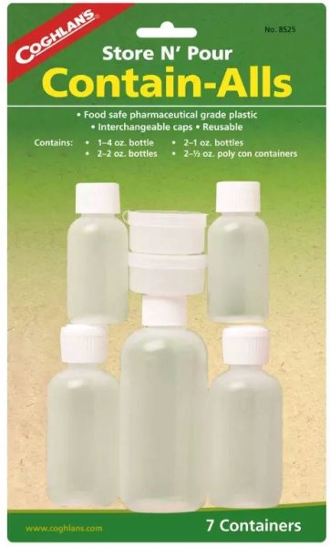 Coghlan´s Store N Pour contain All 7 pcs