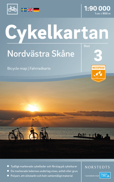 Cykelkartan Nordvästra Skåne