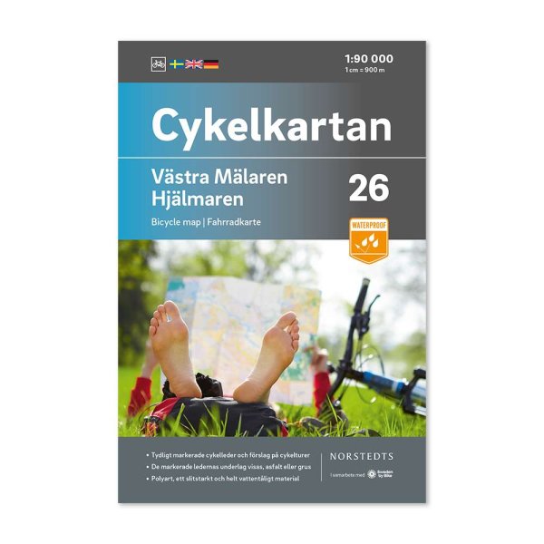 Cykelkartan Västra Mälaren Hjälmaren