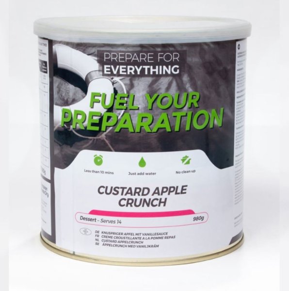 Fuel Your Preparation | Custard Apple Crunch | Freeze-dried food | 980g