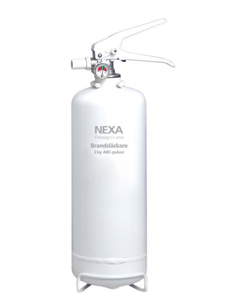 Fire Extinguisher Nexa Fire & Safety White 2kg