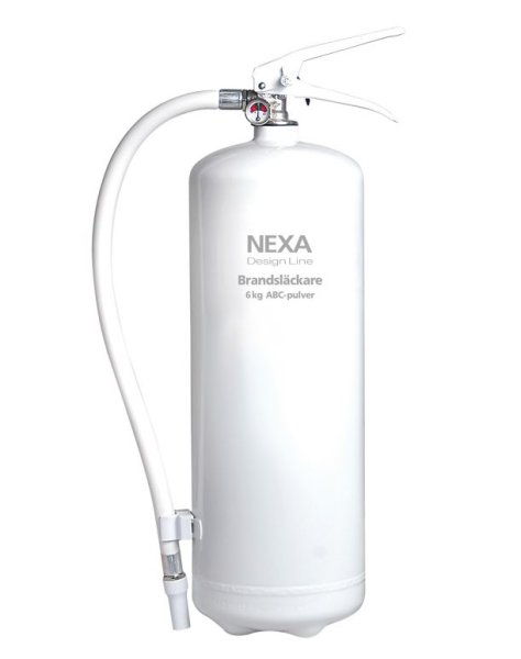 Fire Extinguisher Nexa Fire & Safety White 6kg