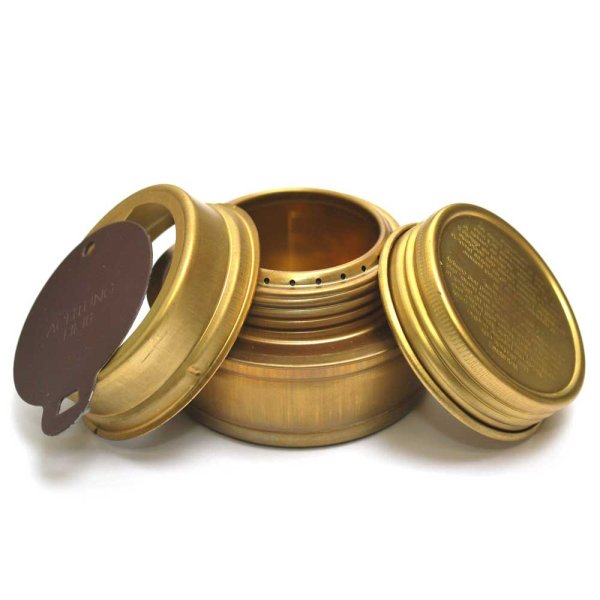 Trangia alcohol burner with lid