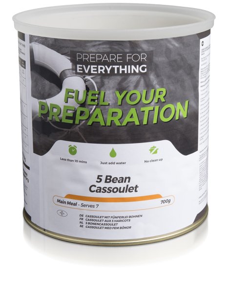 Fuel Your Preparation | 5 Bean Cassoulet | Freeze-dried food | 700g