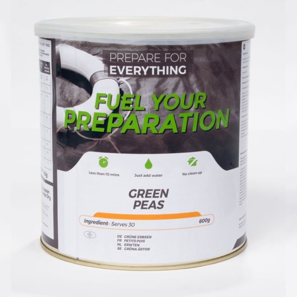 Fuel Your Preparation | Peas | Freeze-dried food | 600g