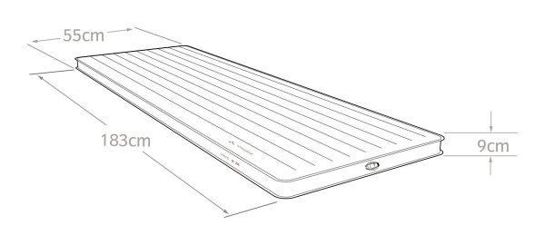 Vaude Hike 9 M Sleeping pad Summer | Inflatable
