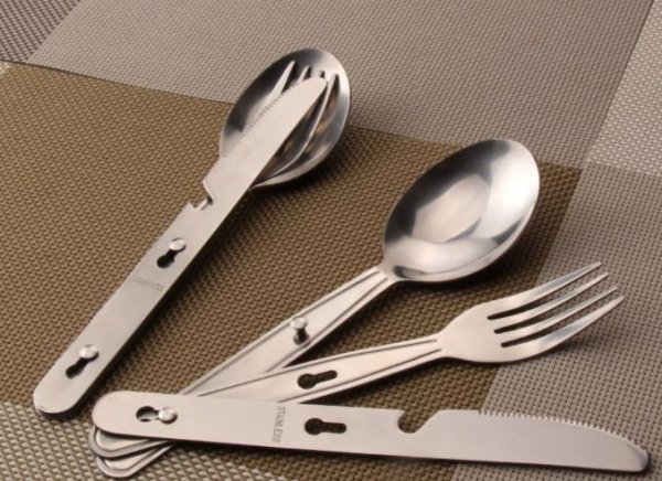 Camping cutlery 3 Parts