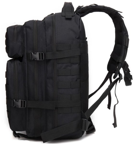 Armybag 600D Oxford Black 45L