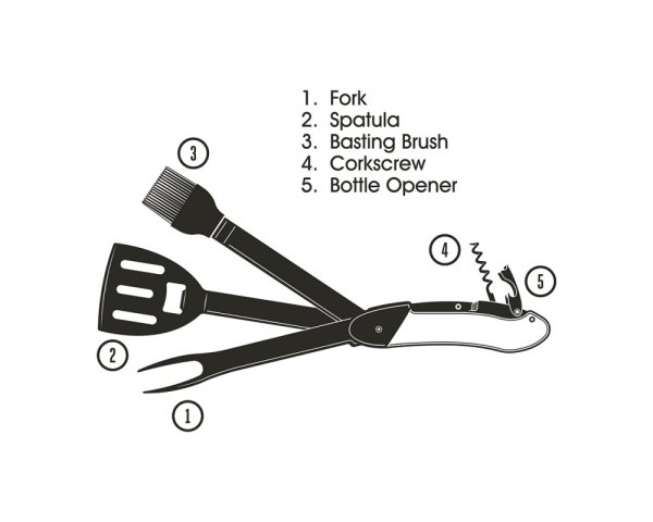 Gentlemens Hardware Barbecue Multi-tool