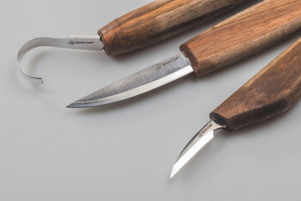 BeaverCraft Wood Carving Tool Set Genuine Leather S13X