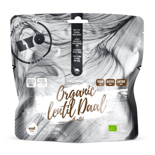 LyoFood | Organic lentil Dal with millet | Freeze-dried food | 97g