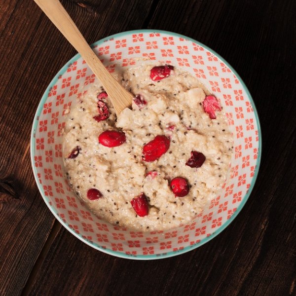 LyoFood | Organic porridge with apple, cranberry, cinnamon & chia | Freeze-dried food | 70g