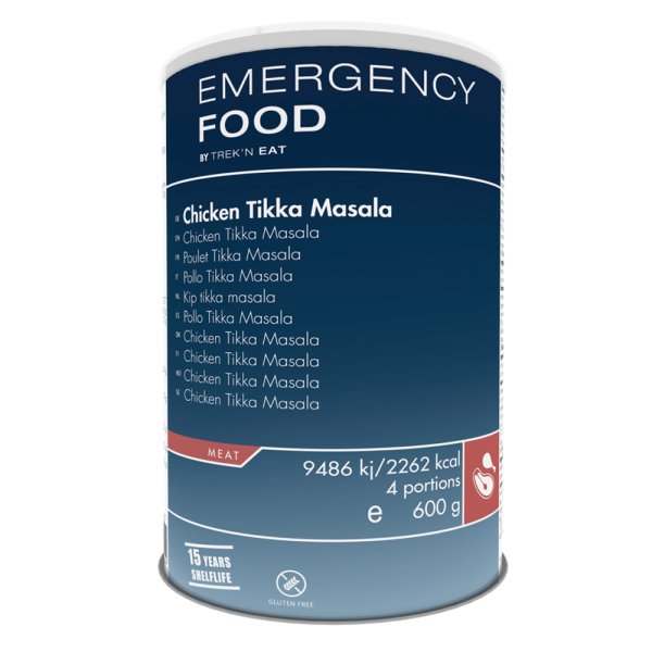 Emergency Food | Chicken Tikka Masala | Freeze-dried food | 600g