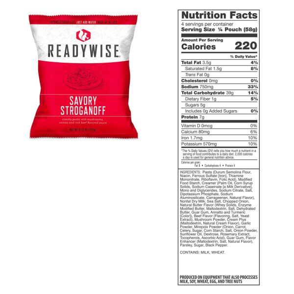 ReadyWise Entree Bucket | Freeze-dried food | Food Ration | 3360g