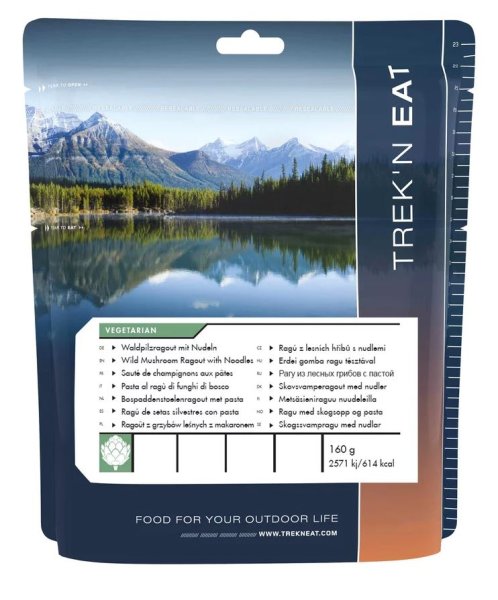 Trek`n Eat | Wild Mushroom Ragout with Noodles | Freeze-dried food | 160g