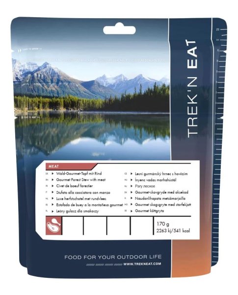 Trek`n Eat | Gourmet Forest Stew with meat | Freeze-dried food | 170g