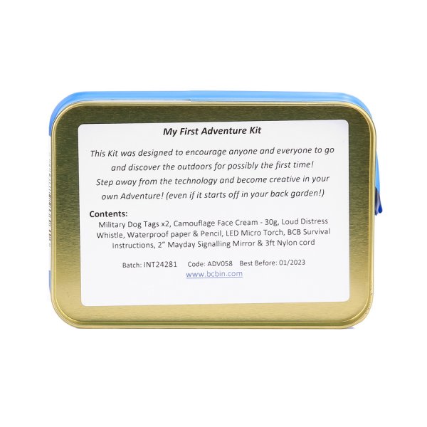 BCB my first adventure tin