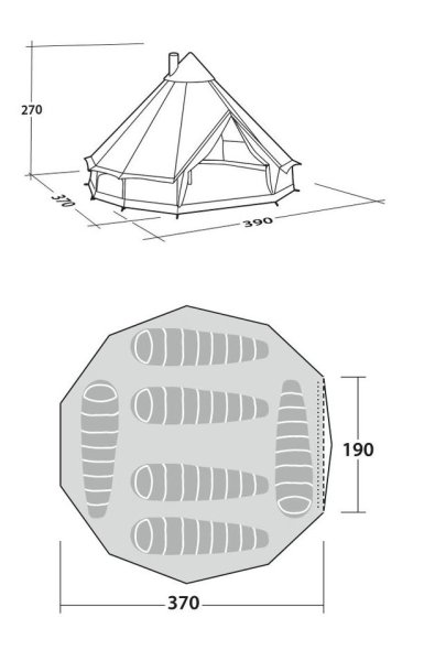 Robens Klondike | Tent hut | Family tent