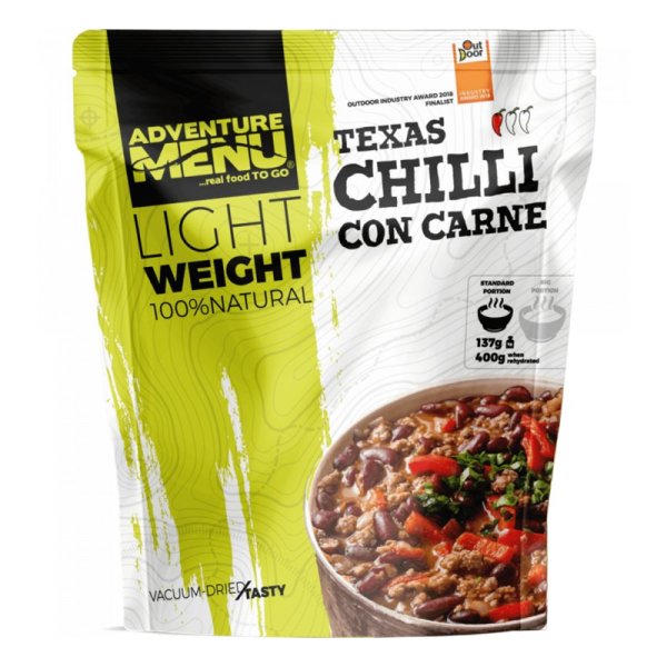 Adventure Menu | Chilli con carne | Freeze-dried food | 105g
