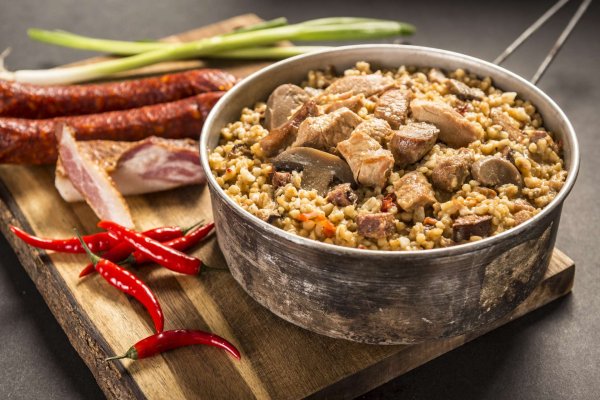 Adventure Menu | Spicy meat mix with bulgur | MRE | 400g