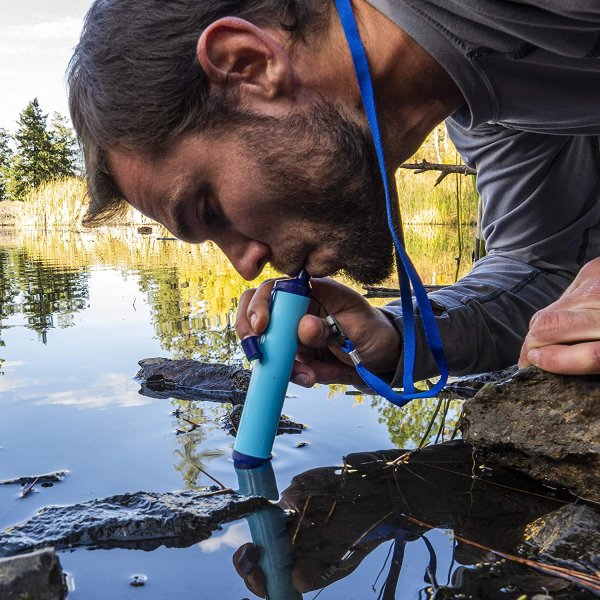 Membrane Solutions Straw Blue | water filters
