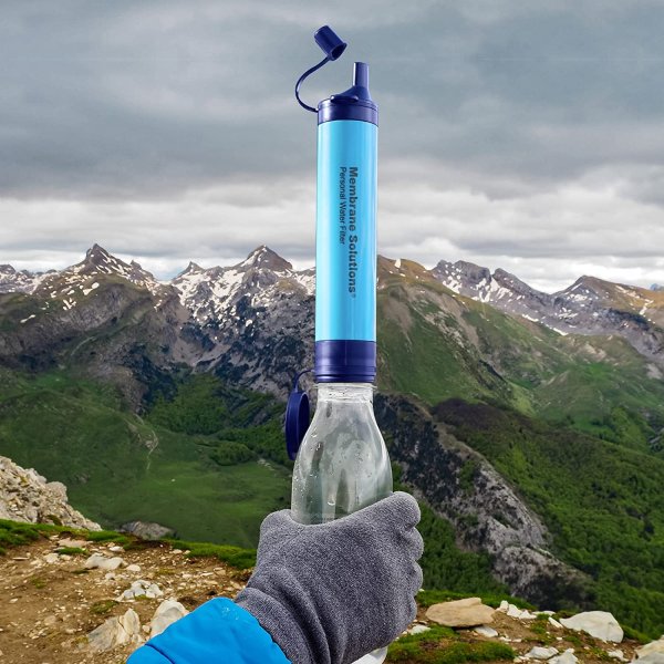 Membrane Solutions Straw Blue | water filters