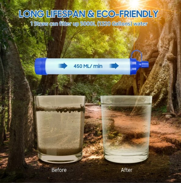 Membrane Solutions Gravity bag 3L | water filter