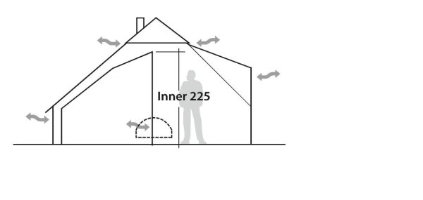 Robens Inner Tent Klondike Grande Black