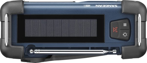 Sangean MMR99 DAB Blue | Handcranked radio with powerbank