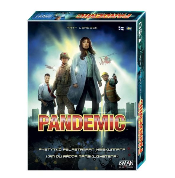 Pandemic Board game SE/FI