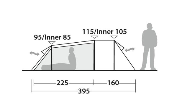 Robens Nordic Lynx 3 | Tent | 3 persons