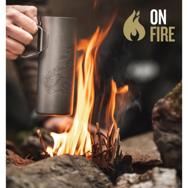 Grayl Ultrapress Purifier Titanium Covert Black | water filter