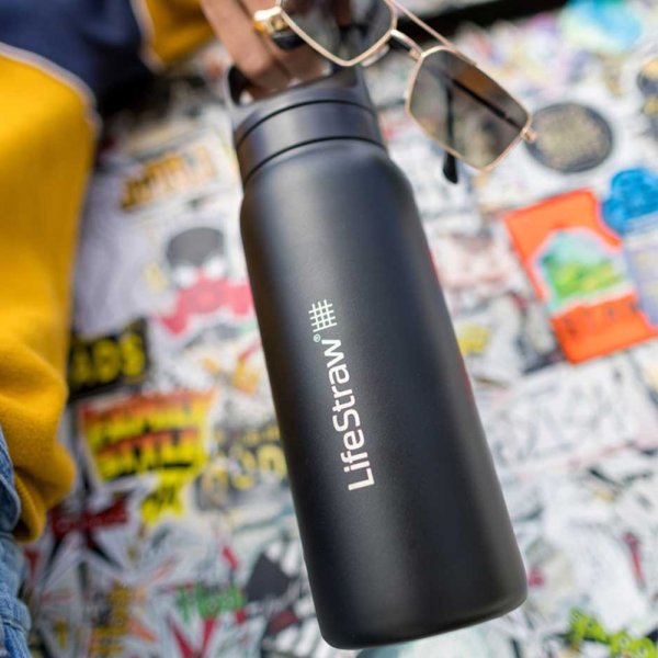 Lifestraw Go 2.0 Stainless Steel 700ML Black | water filter