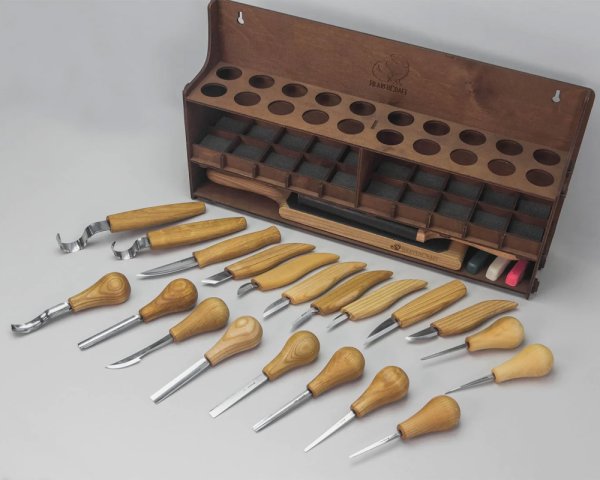 BeaverCraft Large Wood Carving Tool Set S57