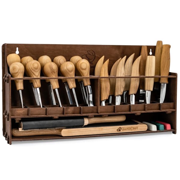 BeaverCraft Large Wood Carving Tool Set S57