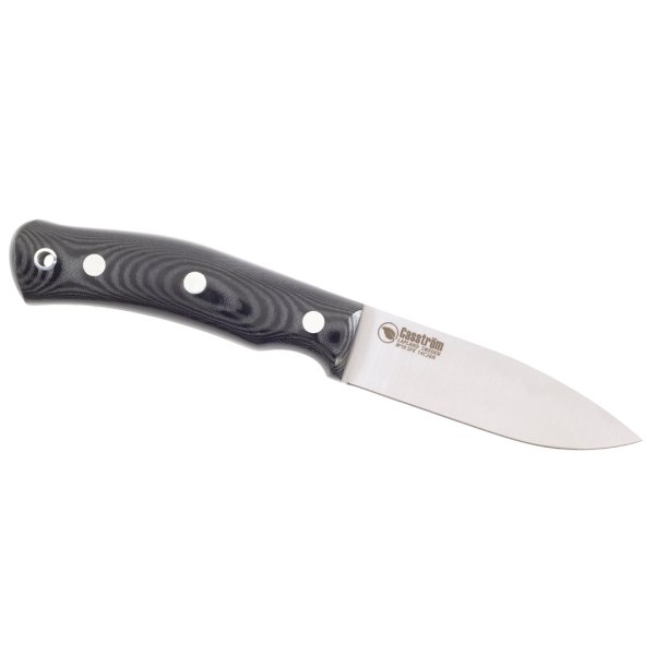 Casström No.10 Swedish Forest Knife, Black micarta, Stainless, Kydex