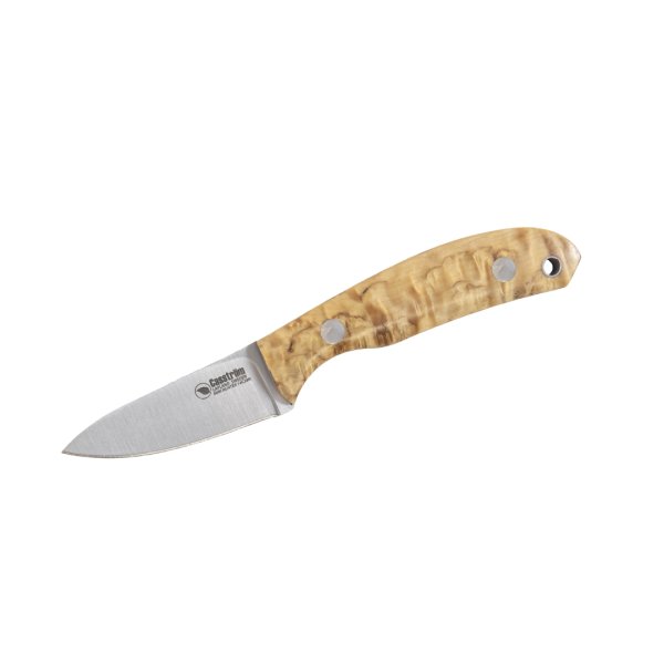 Casström Safari Mini Hunter, Stabilized Masurian Birch, Kydex
