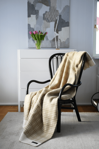 Darling lambswool blanket Beige