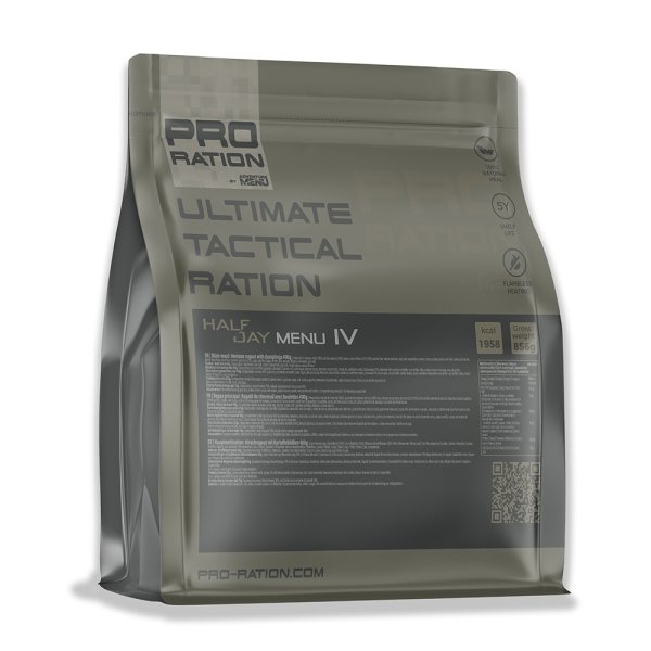 Pro Ration | Ultimate tactical ration Half-Day Menu IV | MRE | 753g