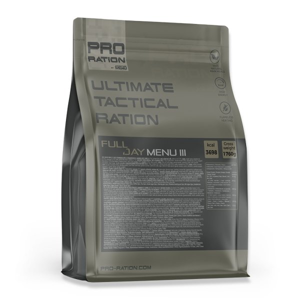 Pro Ration | Ultimate tactical ration Full-Day Menu IV | MRE | 1700g