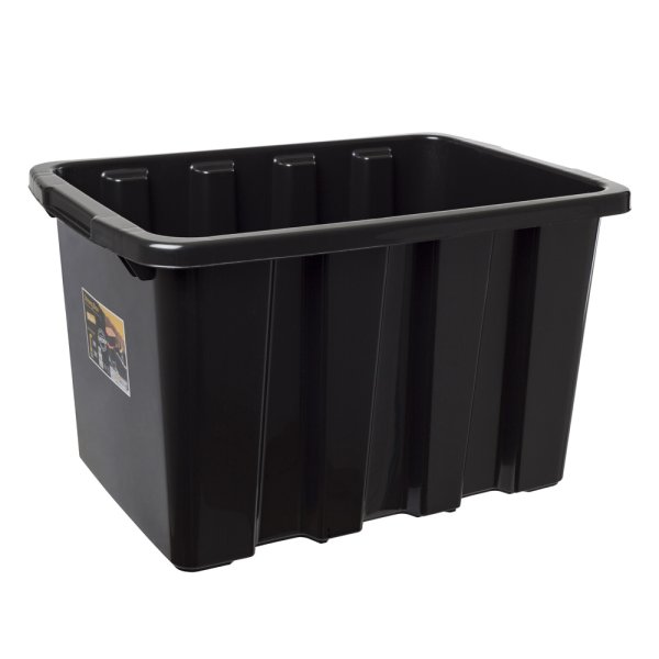 Storage box Strongbox 55L Black