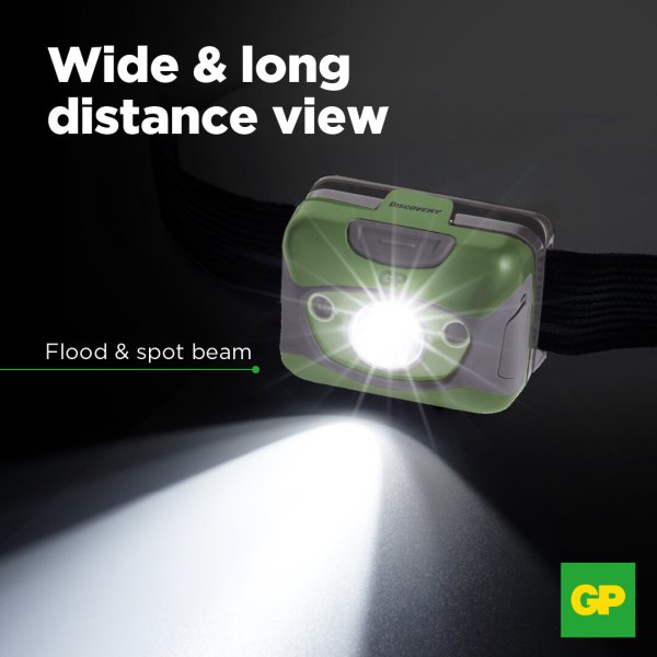 GP CHR41 Discovery headlamp 300LM