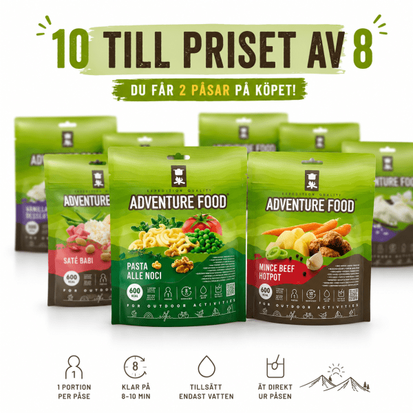 Adventure Food: 10 Favorites—Pay for 8