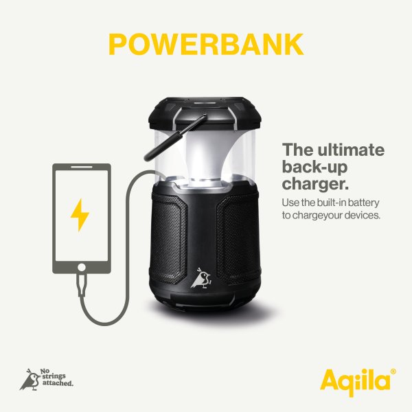 Aqiila Soundbird B10 | Speaker with lamp and Powerbank