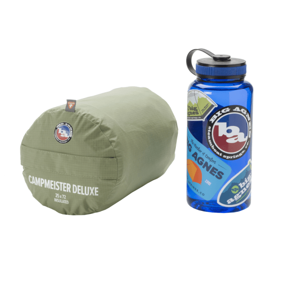 Big Agnes Campmeister Deluxe Insulated WR| Sleeping Pad Fall, Winter, Spring | Inflatable