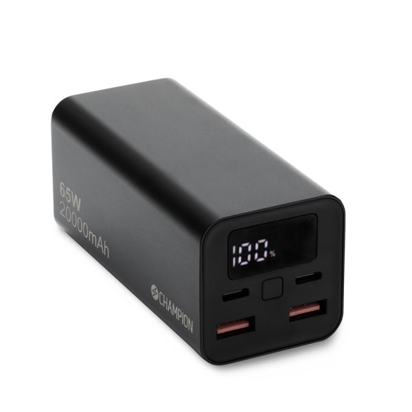 Champion PowerBank 20,000 mAh 65W PD