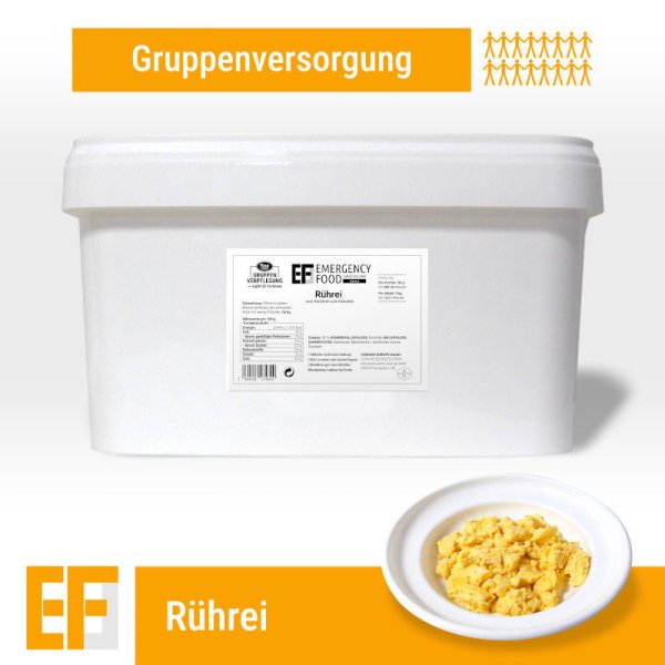 Convar Emergency Food | Scrambled eggs | Freeze dried food | Food ration | 4000g