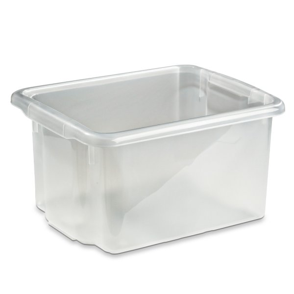 Storage box Nordic 23L Transparent