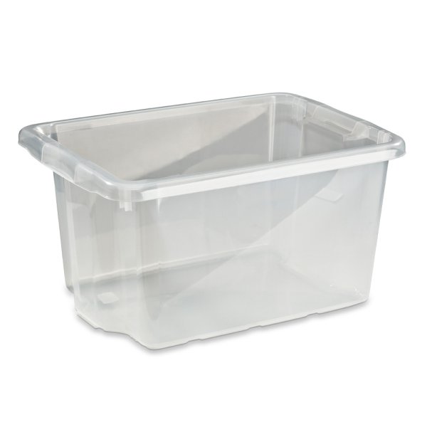 Storage box Nordic 33L Transparent