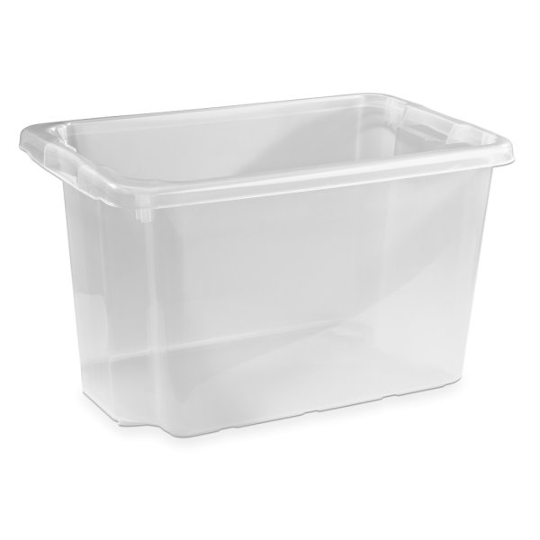 Storage box Nordic 55L Transparent